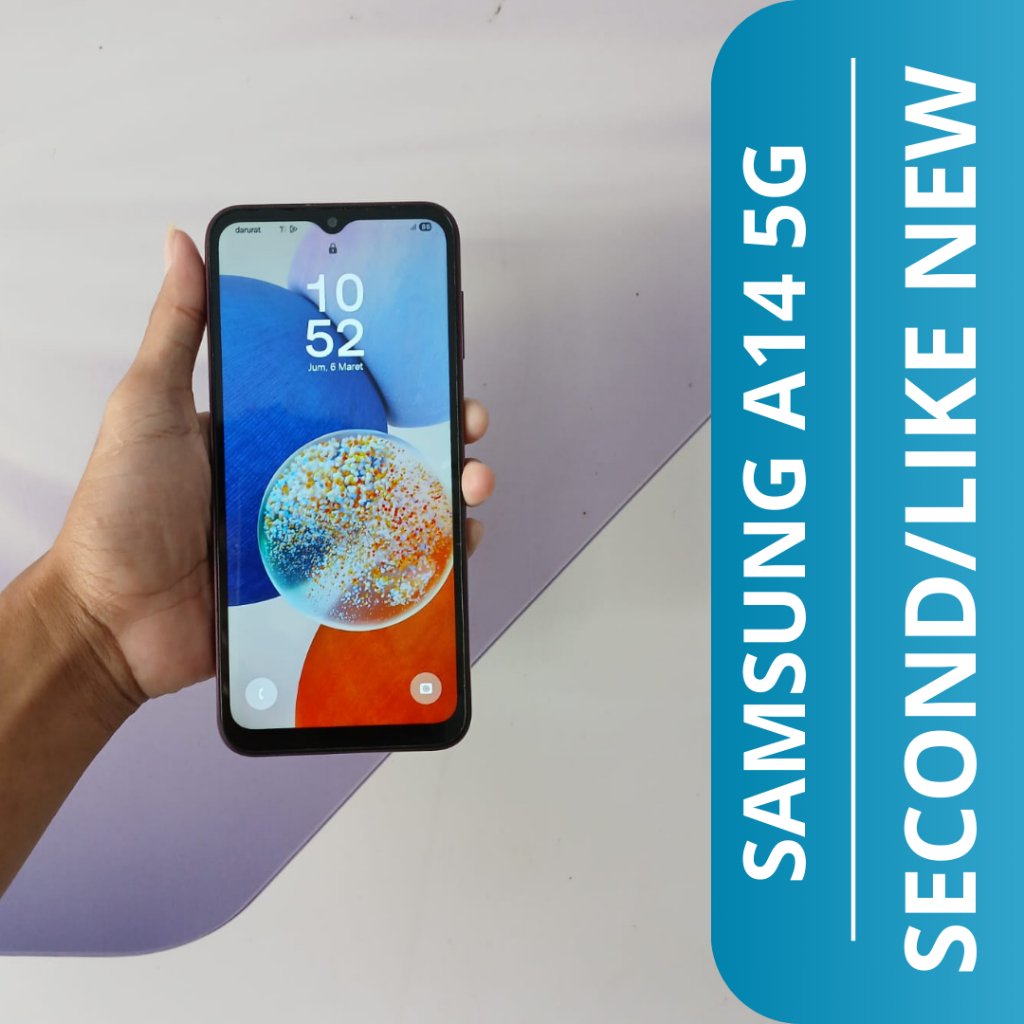 HP SECOND BATANGAN SAMSUNG GALAXY A14 5G (6/128)/ SAMSUNG GALAXY A14 5G (6/128) HP SECOND BATANGAN.
