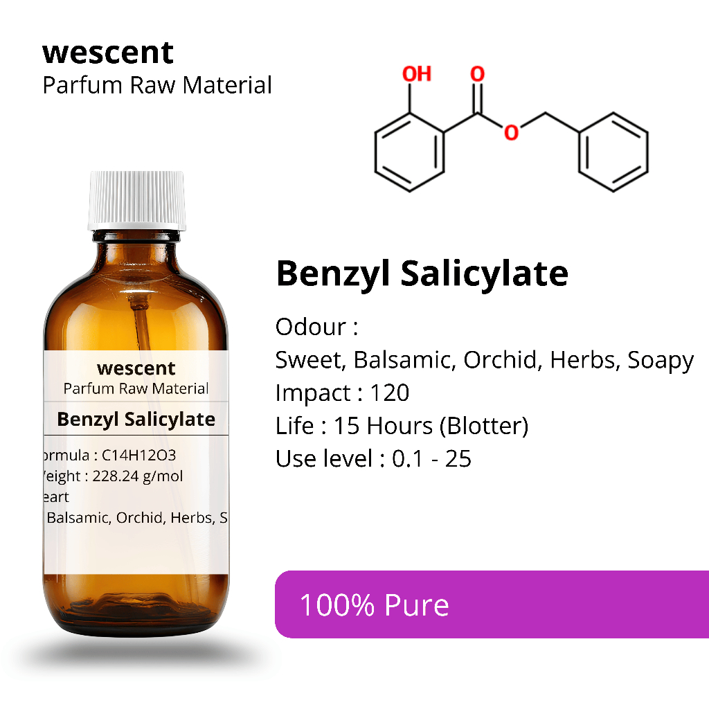 Aroma Chemical - 10ml Benzyl Salicylate Perfume Ingredient