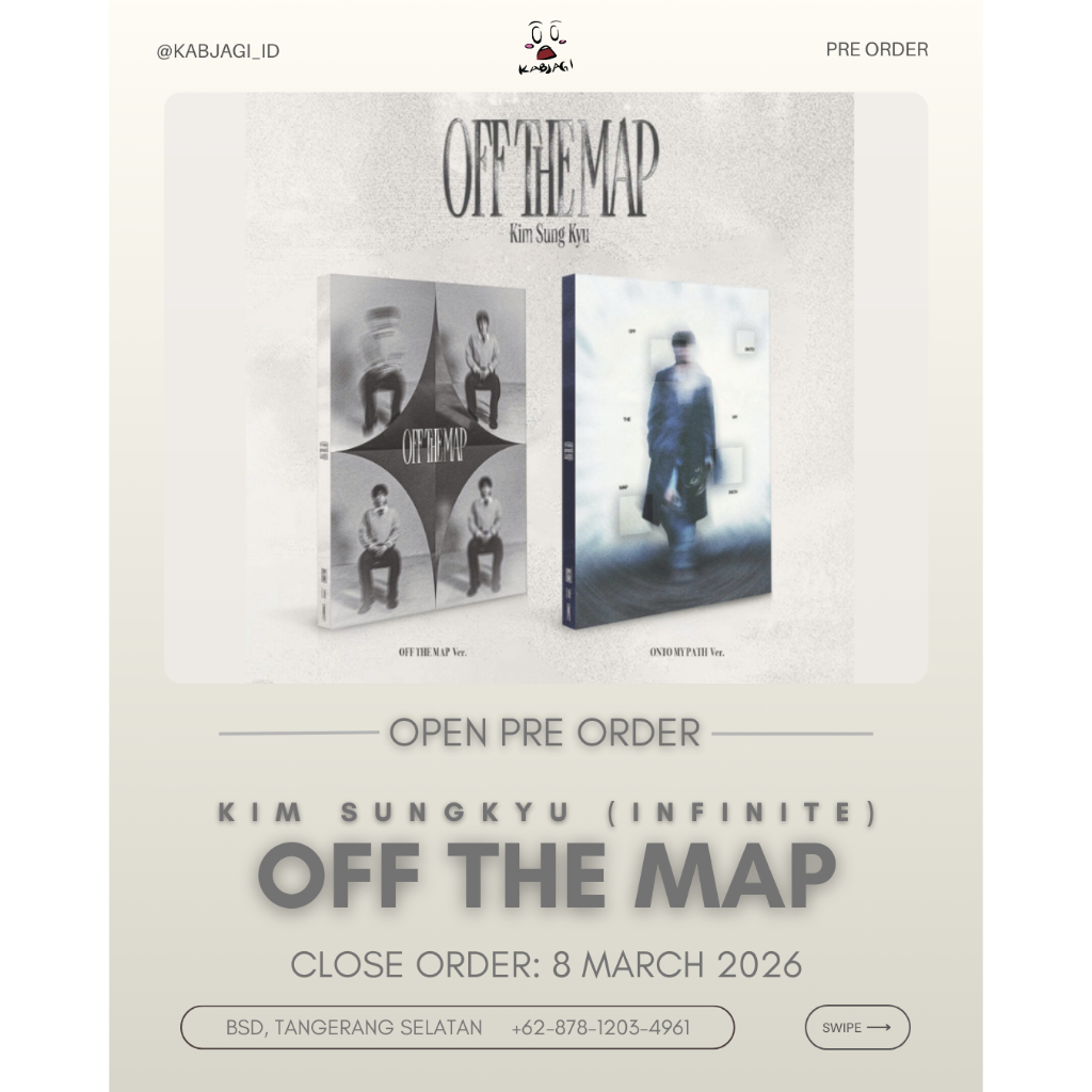 [PO] KIM SUNGKYU (INFINITE) - OFF THE MAP