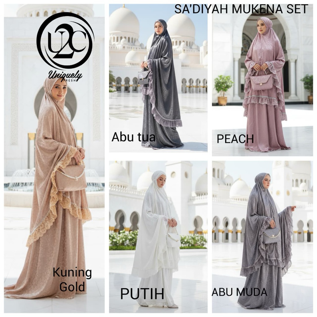 Mukena Premium Sadiyah  By U2C