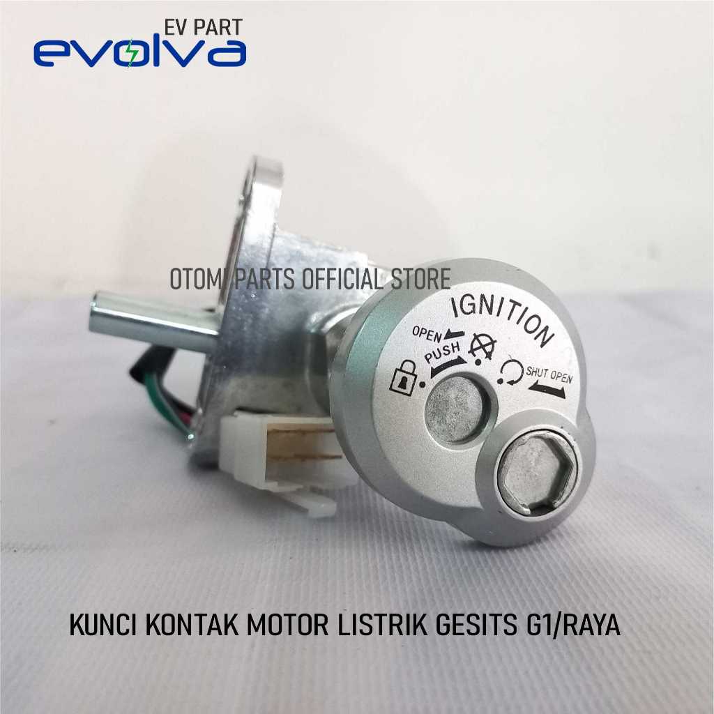 EVOLVA - KUNCI KONTAK ASSY MOTOR LISTRIK GESITS (G1/RAYA)
