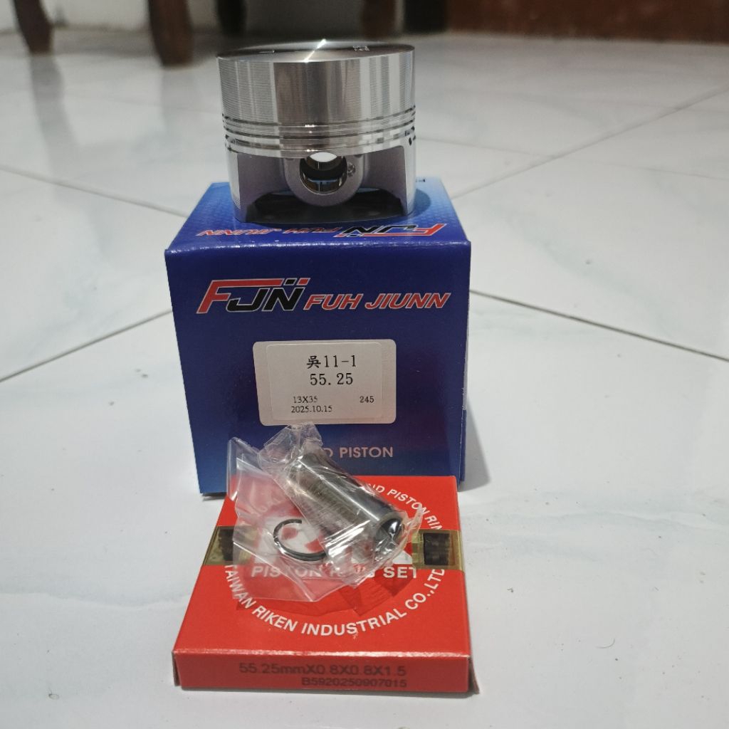 FJN ° PISTIN KIT FJN 55.25 PIN 13 FORGED MENTAH KOMPETISI