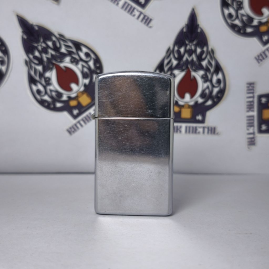 ZIPPO SLIM HIGH POLISH CHROME TAHUN 1962