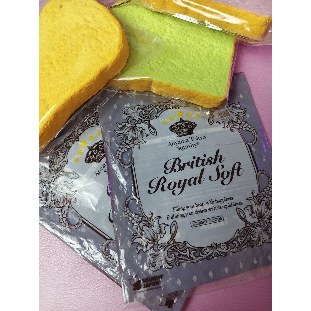 Paket Aoyama Tokyo British Royal Soft Squishy 4pcs