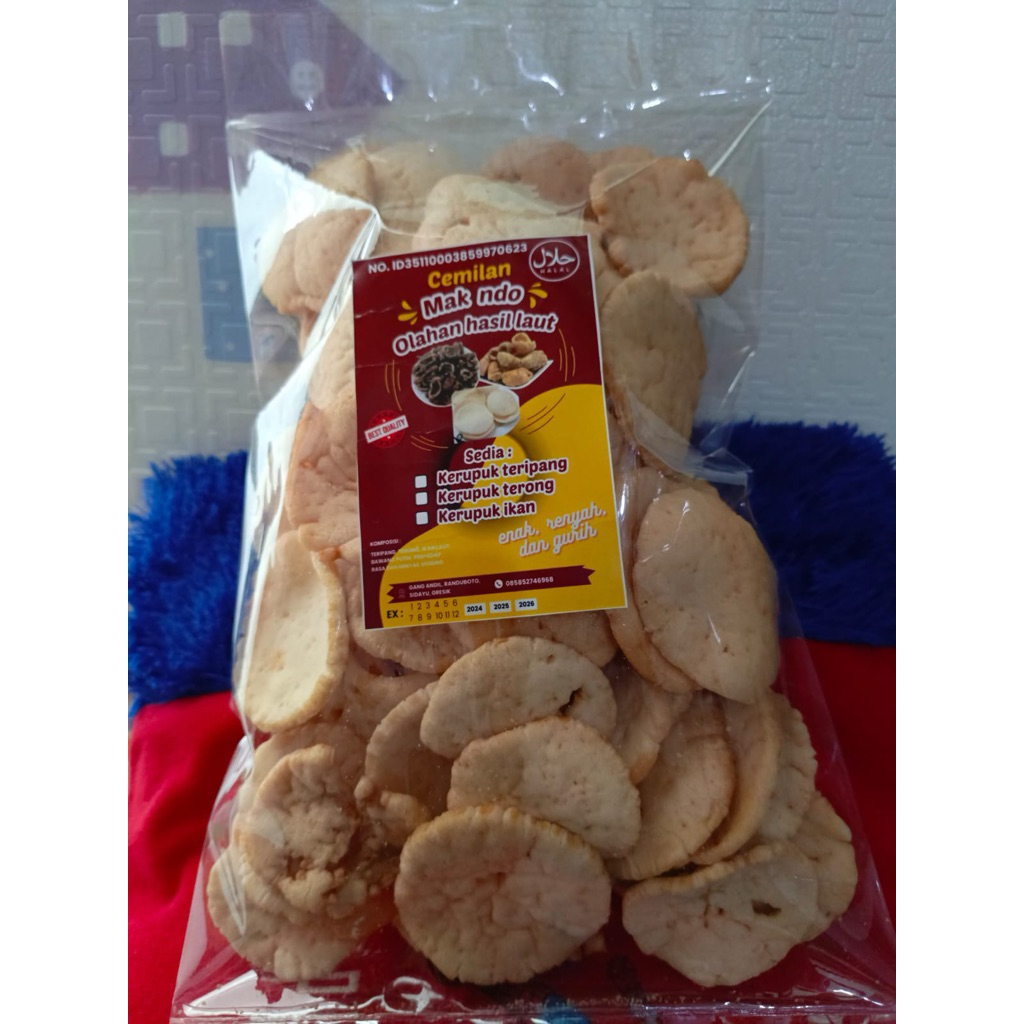 Krupuk Ikan payus