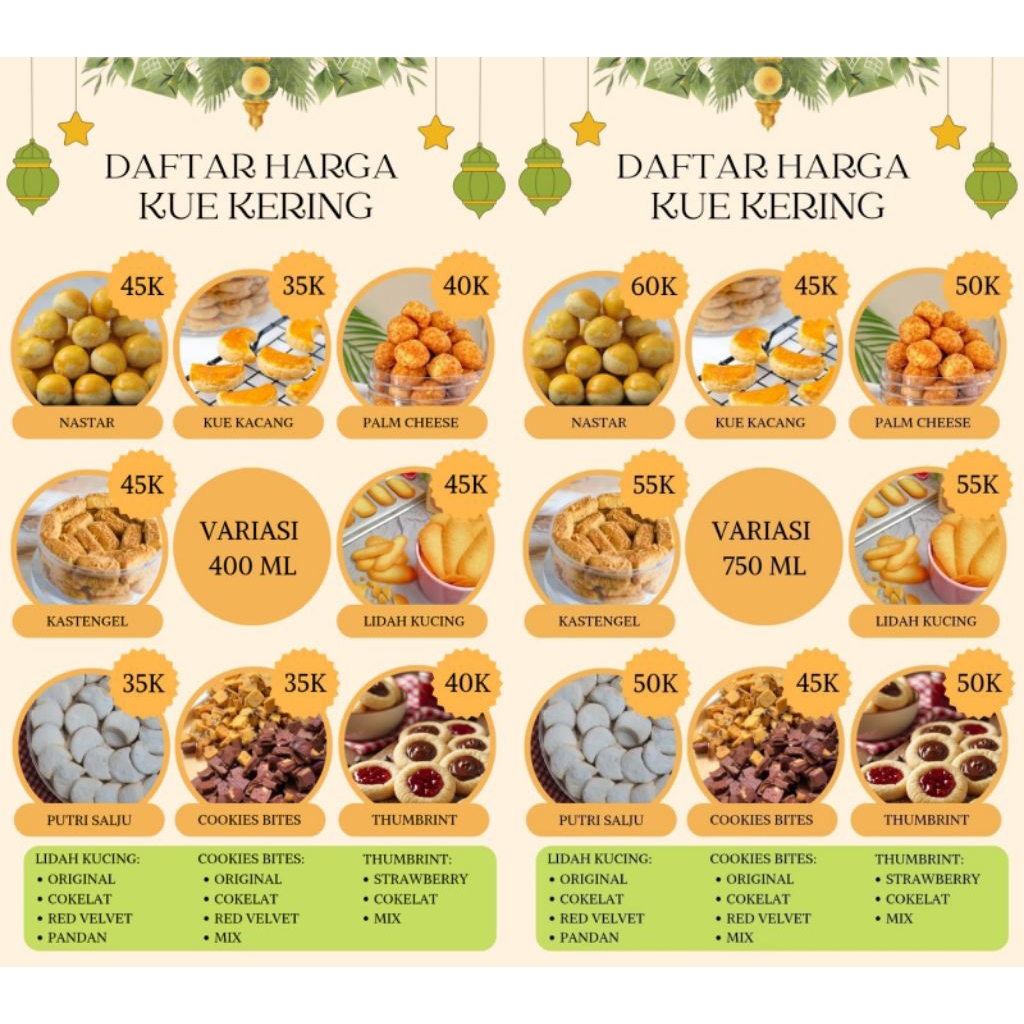 Aneka kue kering