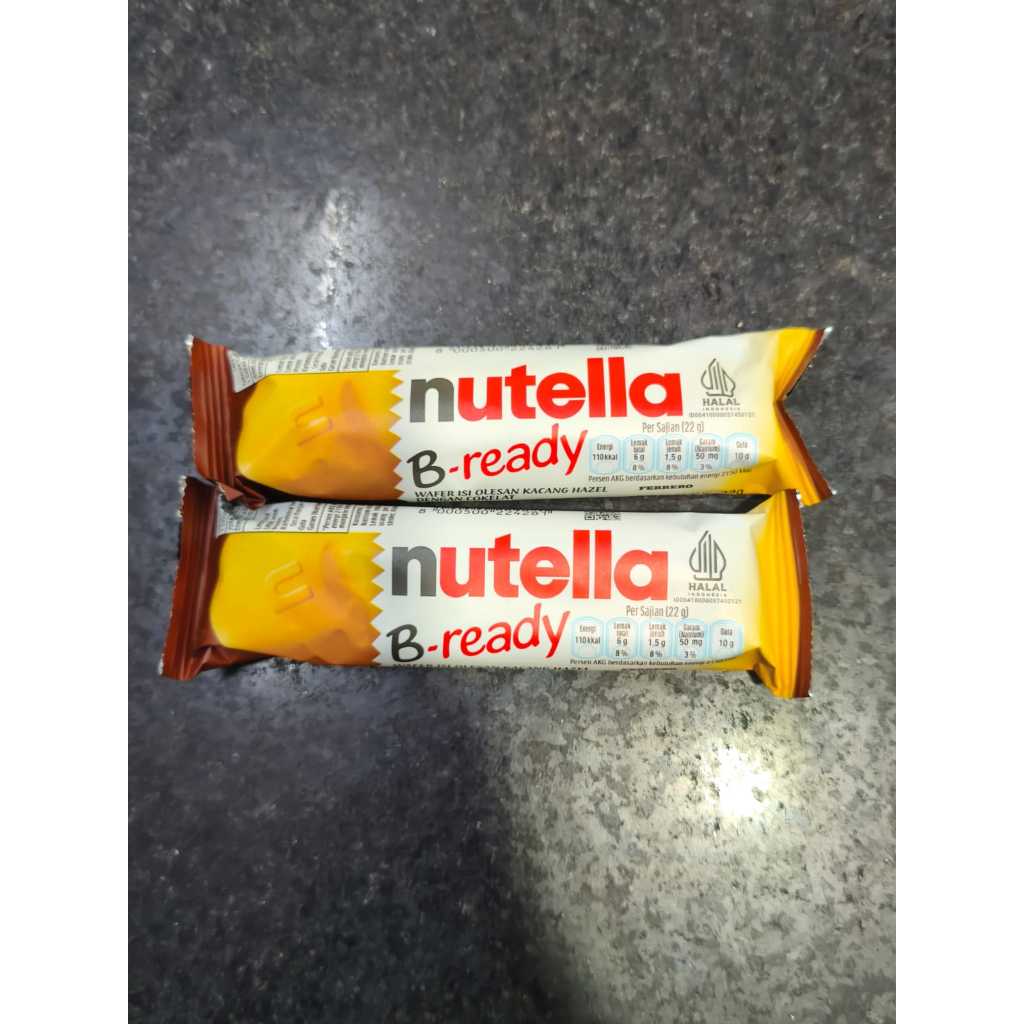 Nutella B-Ready Kinder Bueno Wafer Coklat Isi 2 PCS