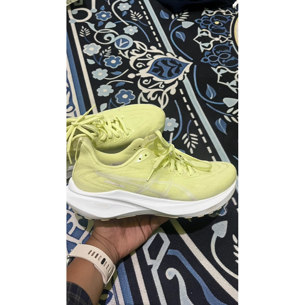Sepatu Lari Wanita Asics GT-2000 13 Bekas Mulus – Huddle Yellow/White