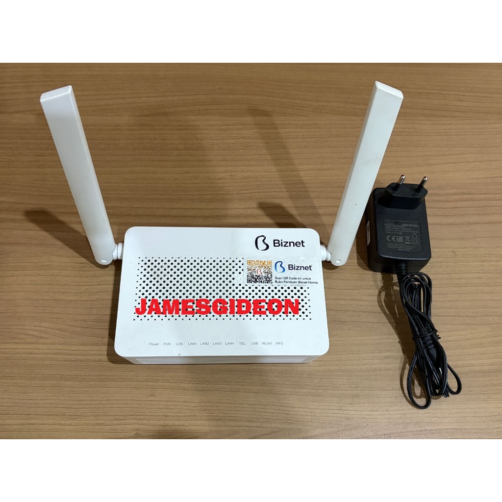SEKEN MODEM HUAWEI BIZNET EG8145V5 PORT IJO DIJAMIN MANTUL MANTAP BETUL