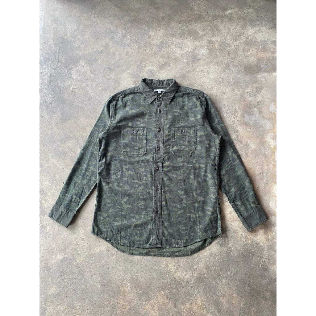 Kemeja Flannel Camo