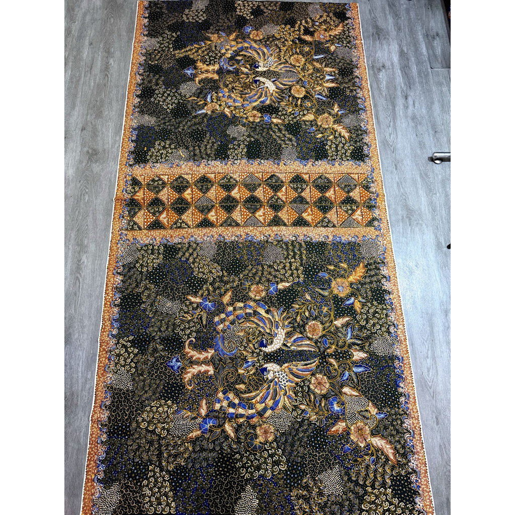 Laseman : sarung batik tulis Lasem motif 3 negri sarung batik tulis gawagis (jumbo)