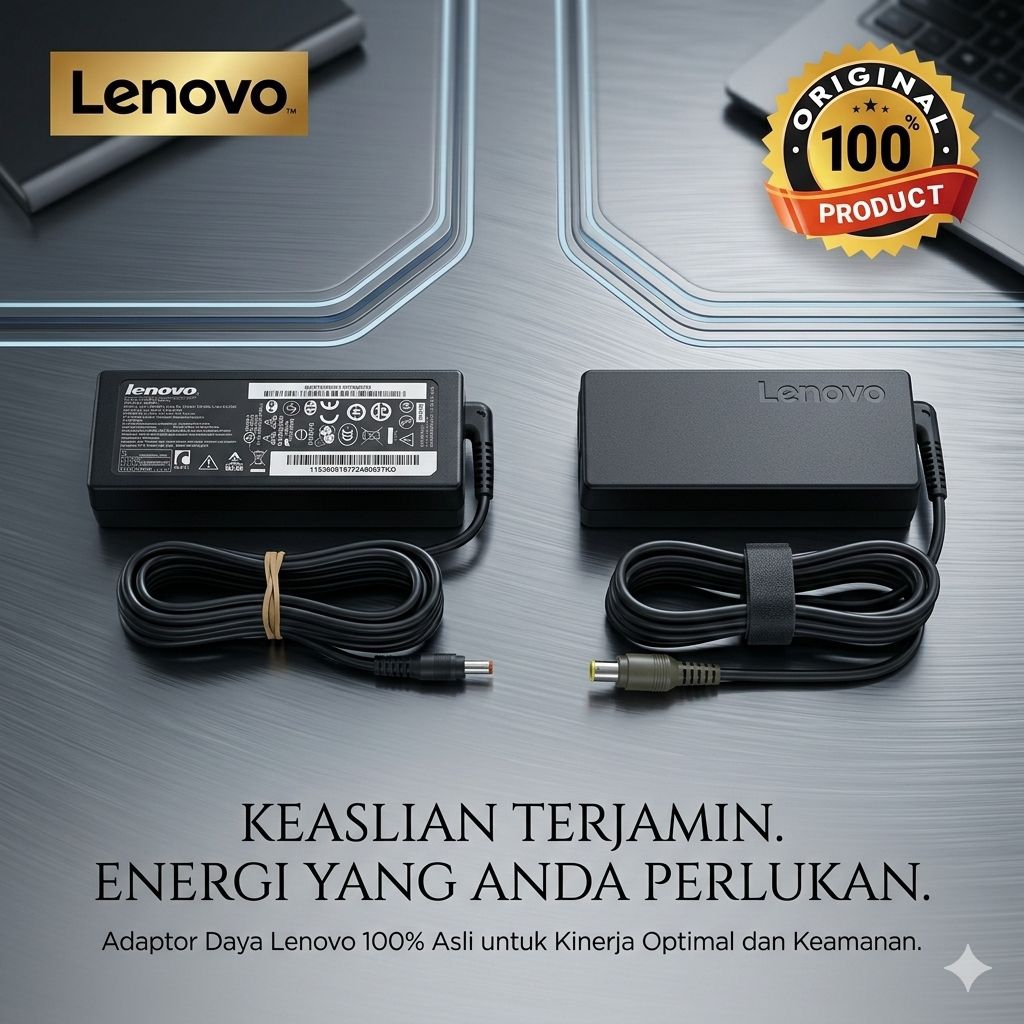 Charger laptop Lenovo original BULAT