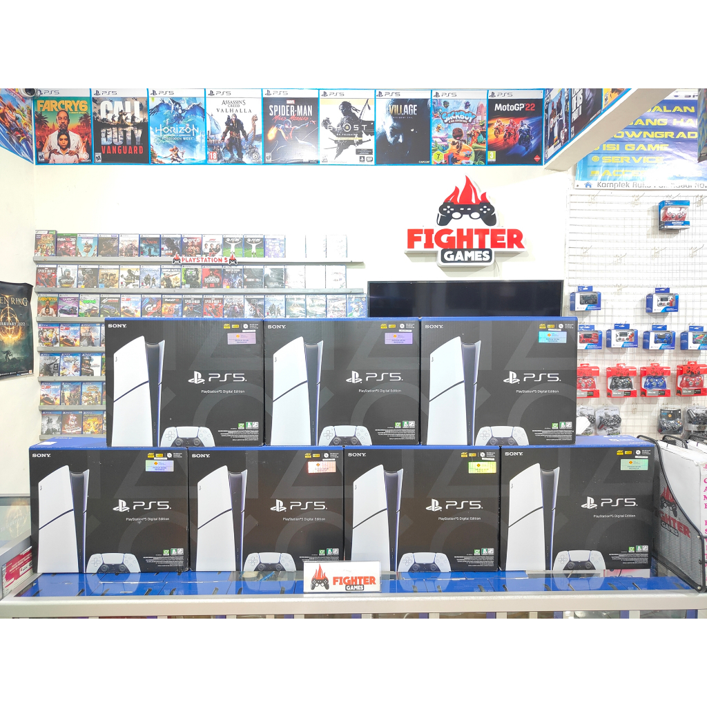 [NEW/BARU] PS5 PS 5 Slim Digital Version Playstation 5 Garansi Resmi SONY