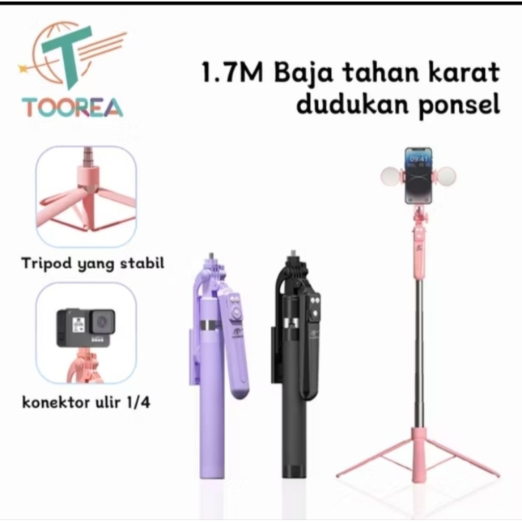 Tripod Toorea 170cm Selfie Stick