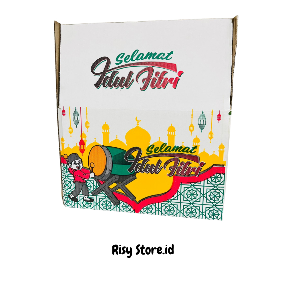 Kardus Parcel Idul Fitri / Dus Parcel Lebaran Ukuran Kecil, Sedang, Besar