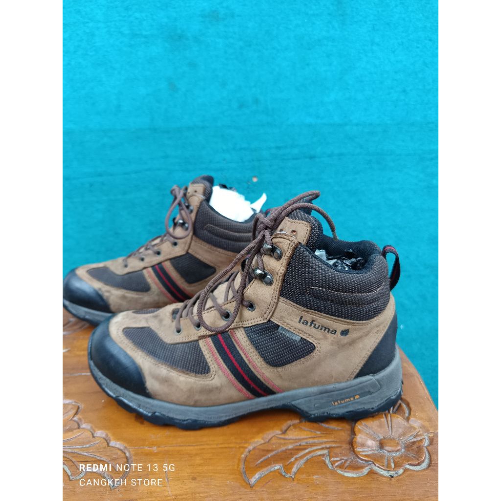 Lafuma Size 41 insole 26cm sepatu hiking, sepatu outdoor, sepatu gunung, sepatu lapangan, sepatu bac