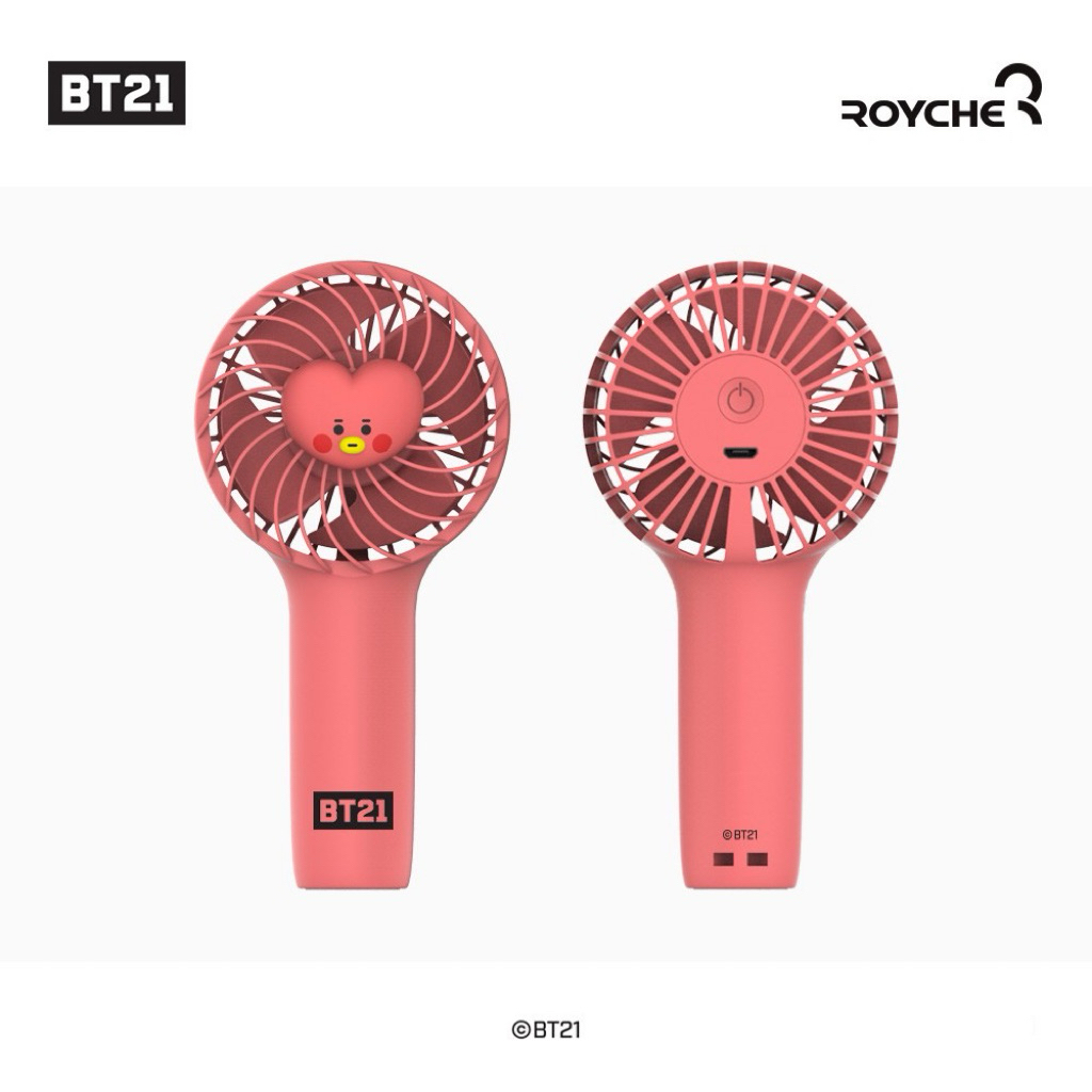 BT21 x ROYCHE Handy Fan (Tata Ver) BTS