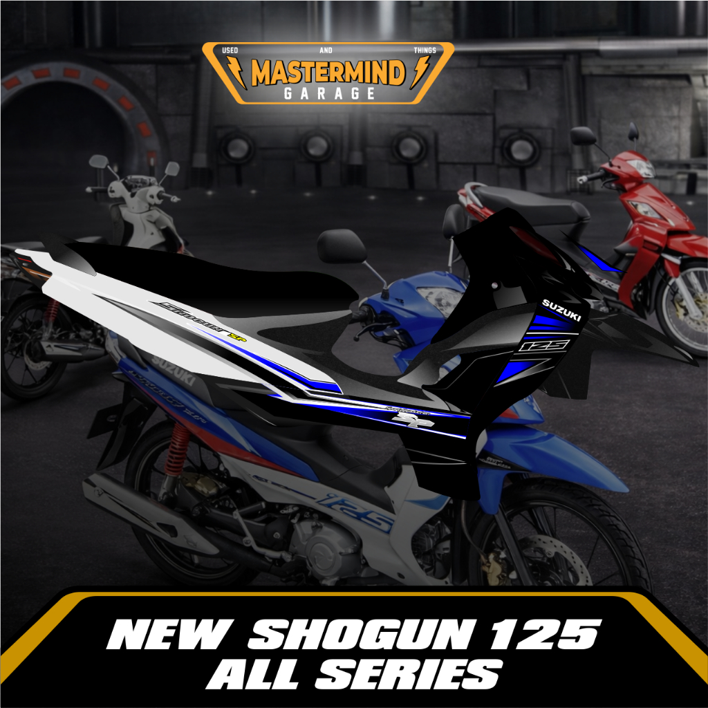 Decal Stiker Striping Lis Body Shogun New 125 FL SP RR R CUSTOM