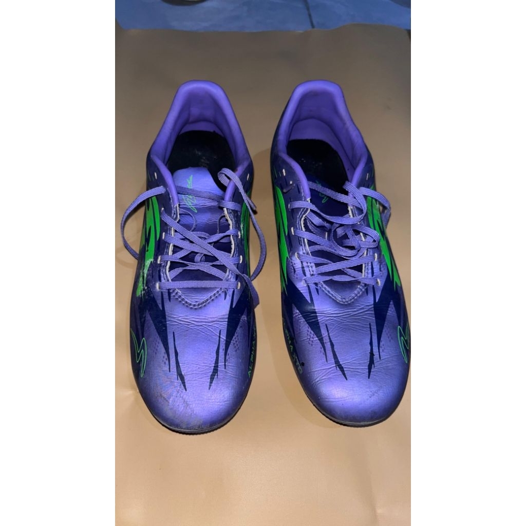 Jual Sepatu Bola Second Specs Accelerator Alpha XTD FG Blue