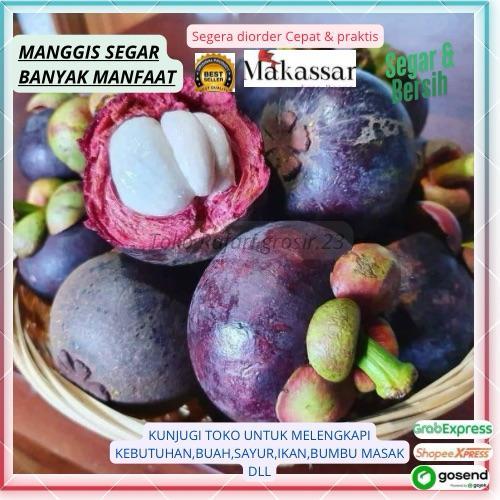 Manggis Segar,Manggis Fresh Makassar,Buah Musiman,Buah Segar,Buah Segar,Manggis Makassar,Buah Makass