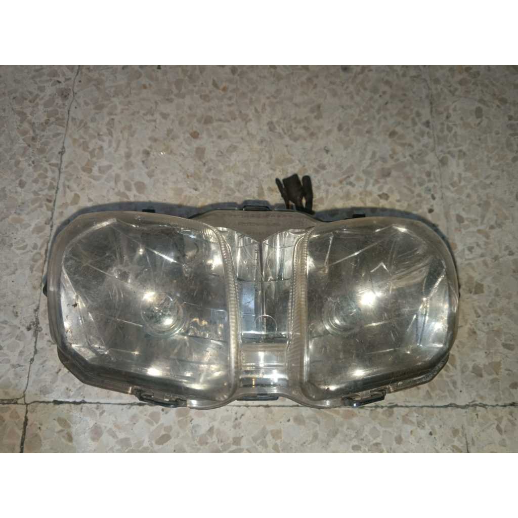 Reflektor Lampu Depan Yamaha Jupiter Z Robot ( mika ada baret ) Ori Copotan