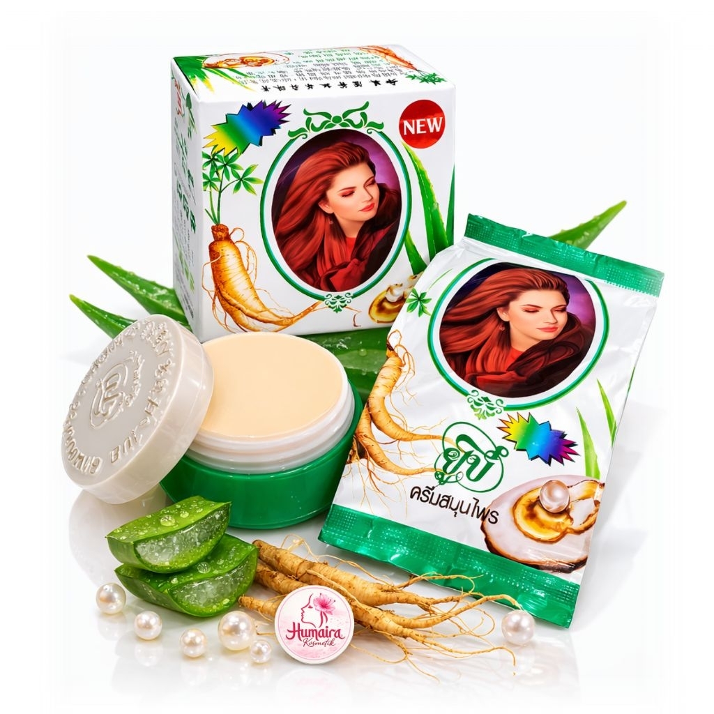 UB Ginsara Pearl Cream | Krim Wajah Ginsara 5gr