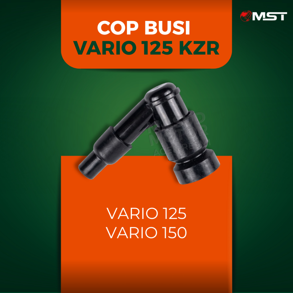 COP BUSI KZR VARIO 125. COP BUSI VARIO 150. MENGANDUNG RESISTOR. TUTUP BUSI