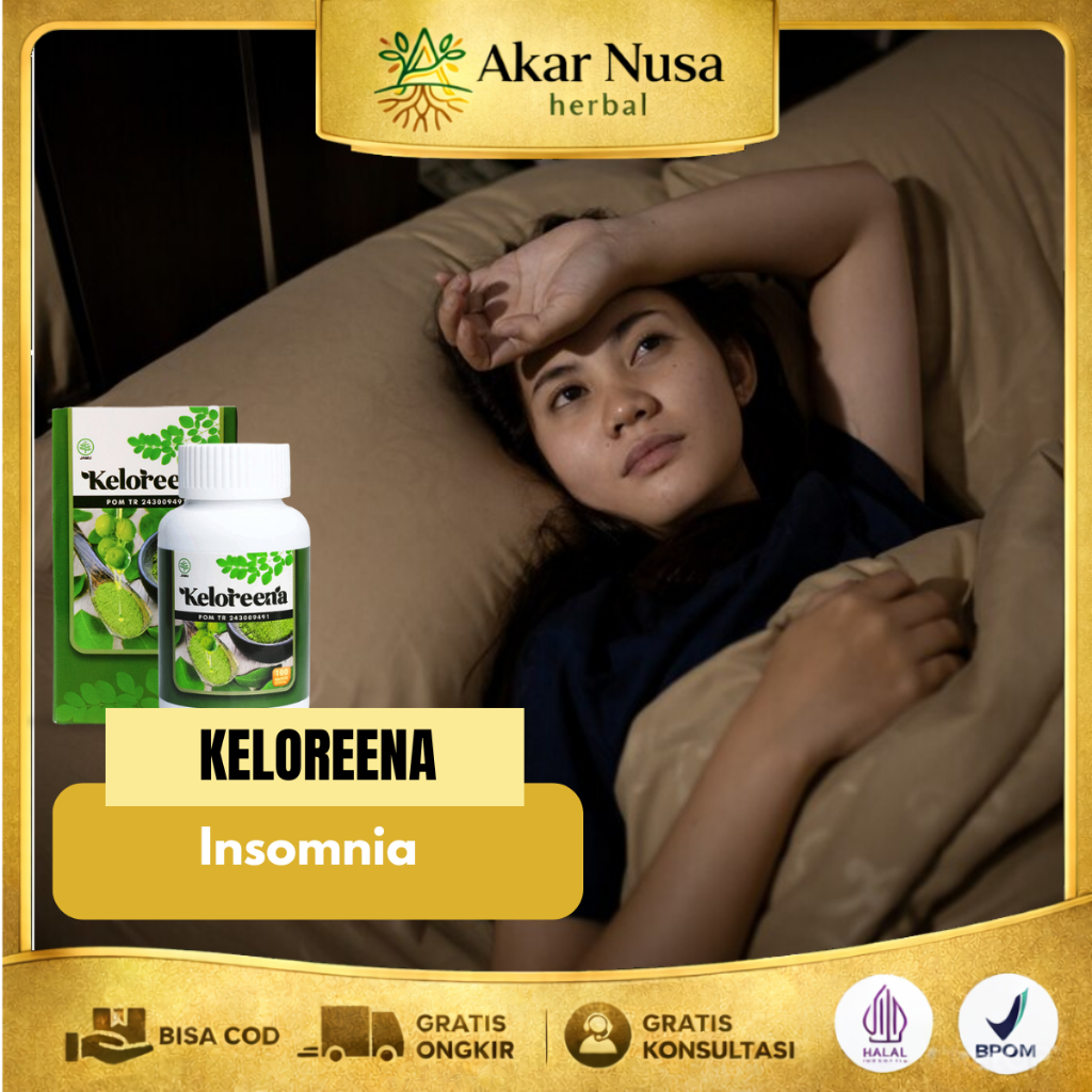 Obat Insomnia Susah Tidur Imun Tubuh Lemah Obat Tidak Bisa Tidur Obat Metabolisme Terganggu - Kelore