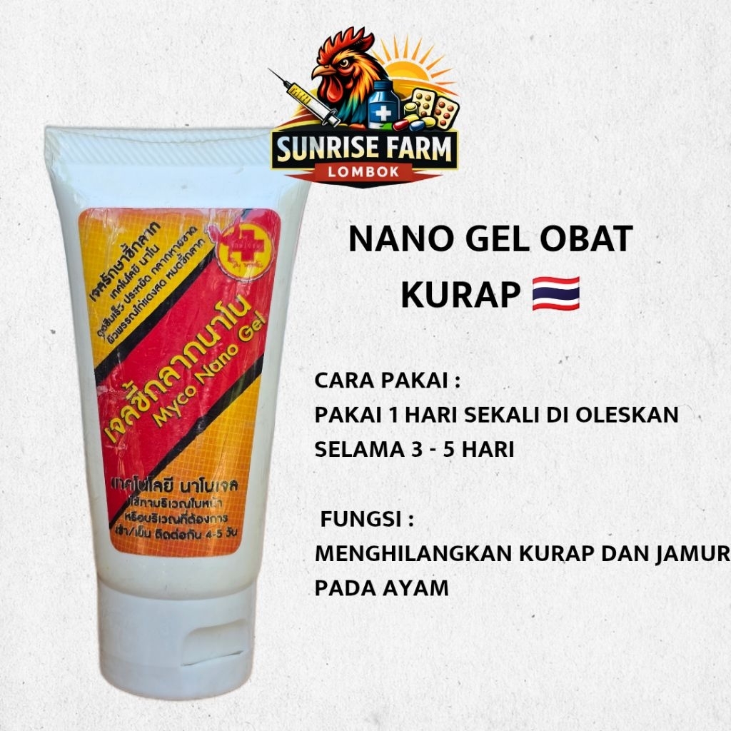 obat kurap Nano Gel / obat kurap ayam / obat kurap import