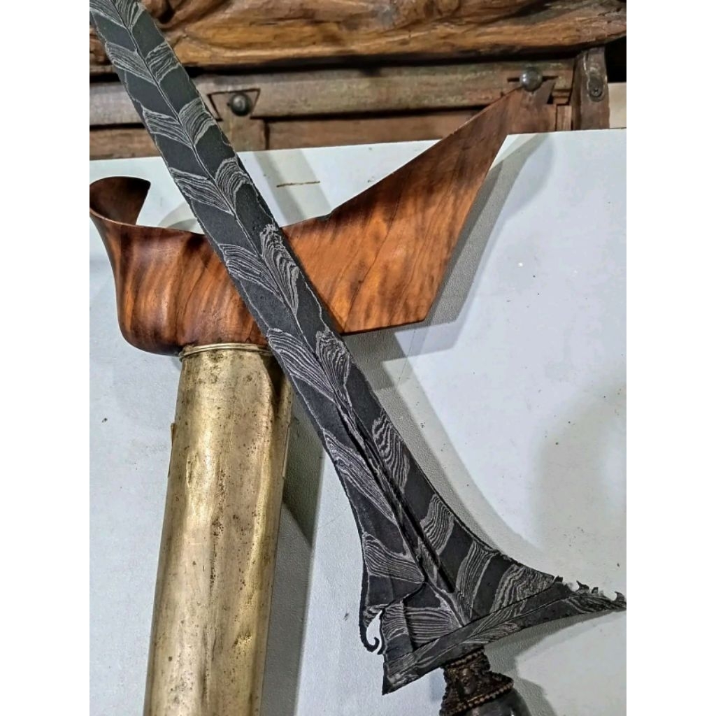 Keris Asli Murah Sinom Pamor Mayang Mekar | Keris Sepuh Jawa Antik Koleksi