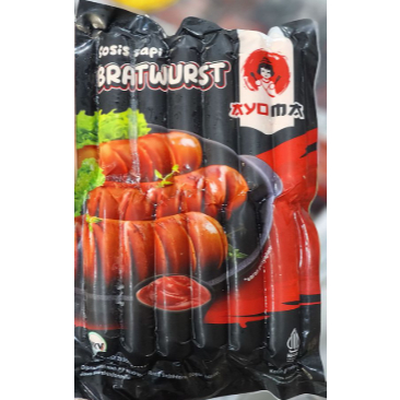 AYOMA SOSIS BRATWURST MINI 560GR