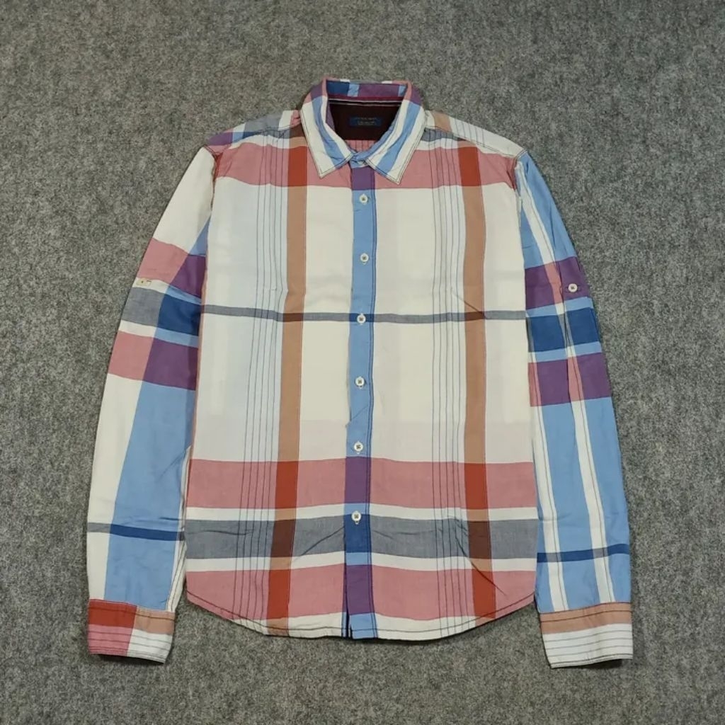 kemeja pria lengan Panjang ZARA size M second