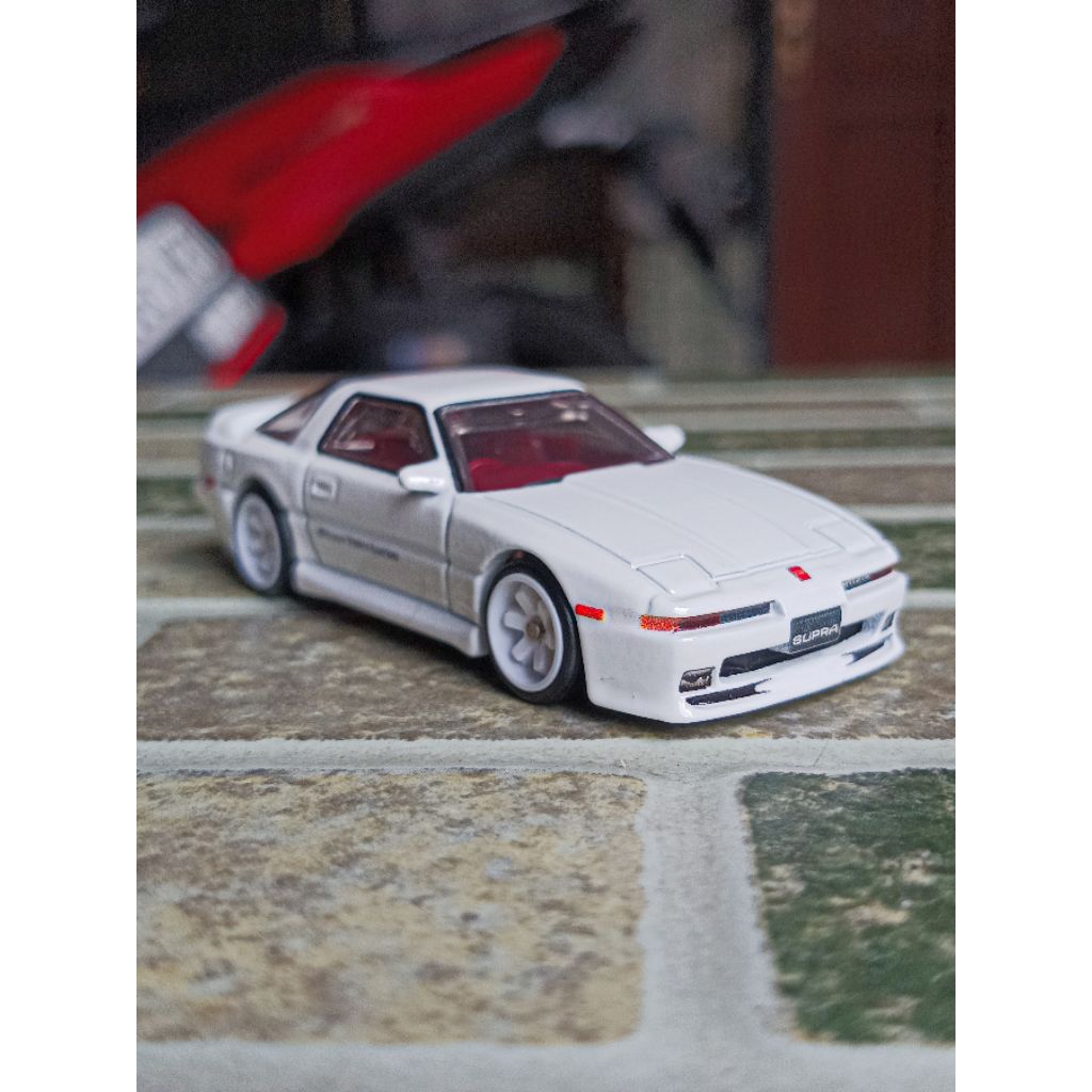 HotWheels Hot Wheels Premium Team Transport Set '89 Toyota Supra White - Loose