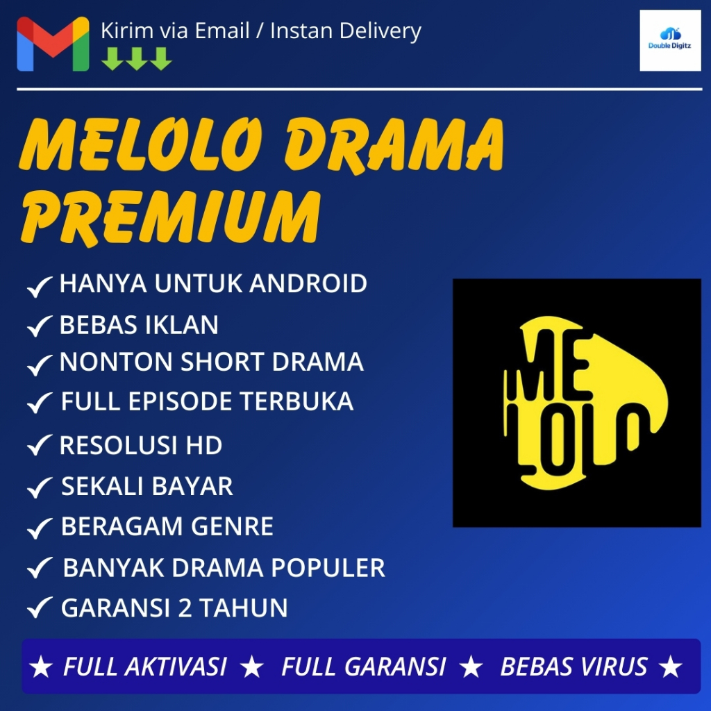 Aplikasi Android Premium Melo Melolo - Aplikasi Android Premium, Dukungan Instalasi, Update Gratis