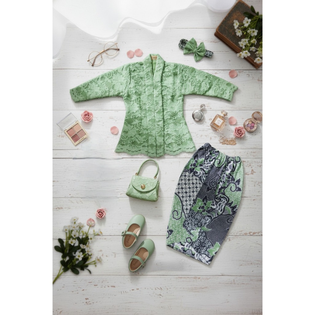 BAJUNIK KEBAYA MELAYU ANAK/KEBAYA NEWBORN/KEBAYA ANAK/SETELAN ANAK/KEBAYA PHOTOSHOOT BAYI/BAJU ADAT 