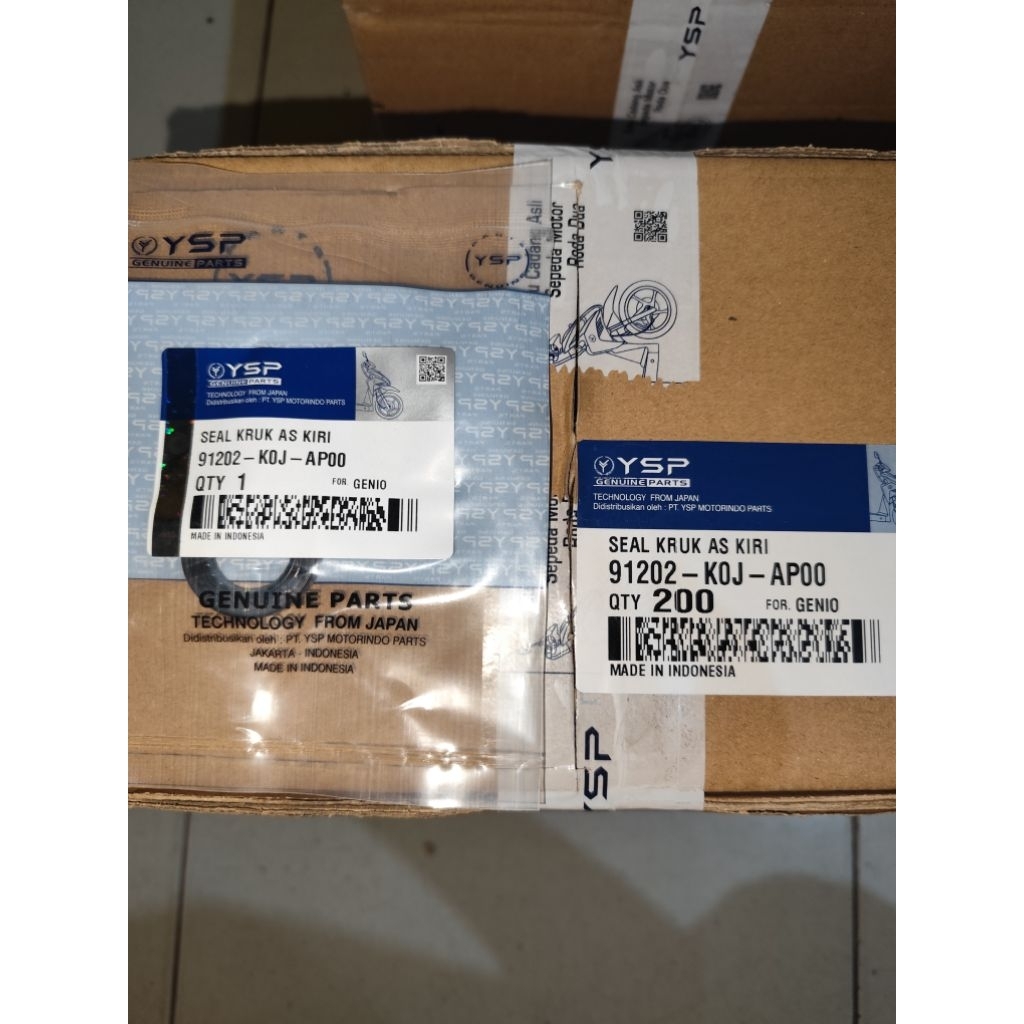 YSP. Seal Kruk As Kiri. 91202-K0J-AP00
