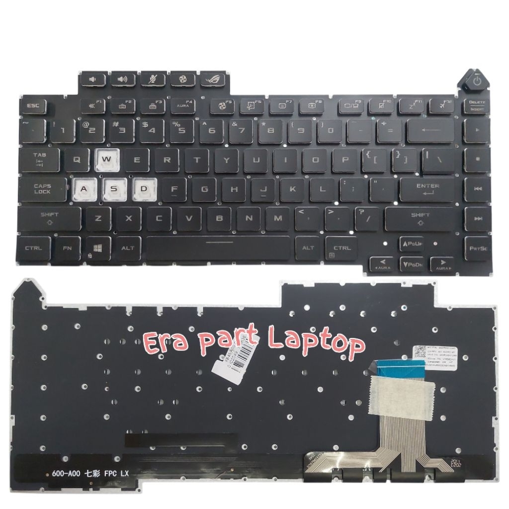 Keyboard Asus ROG Strik G513 G513IH G513GT G513Q G513X Backlite RGB