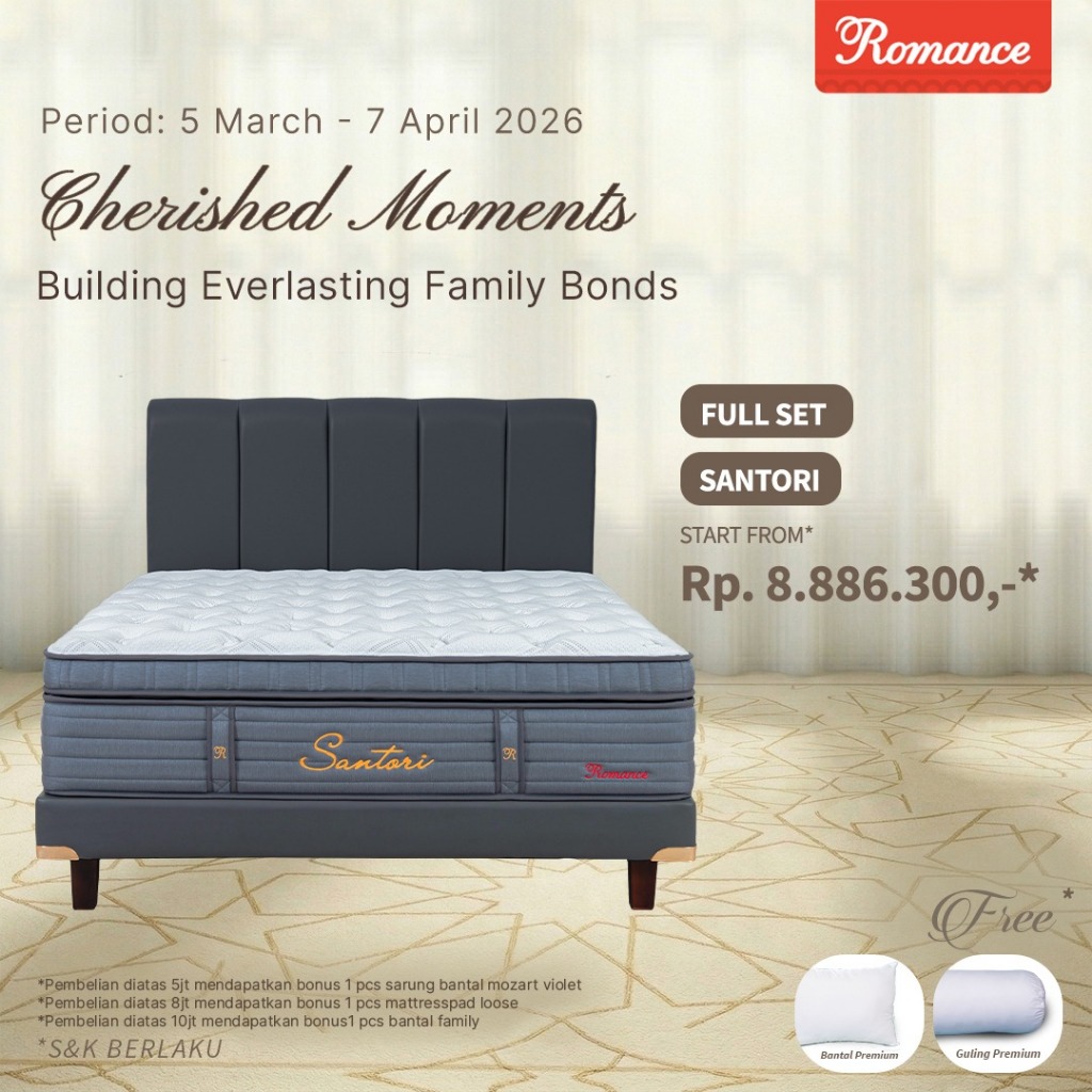 Romance - Kasur Santori FULL SET