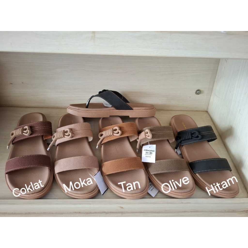 Sandal FLAT SLIP ON COBALENO IMPOR