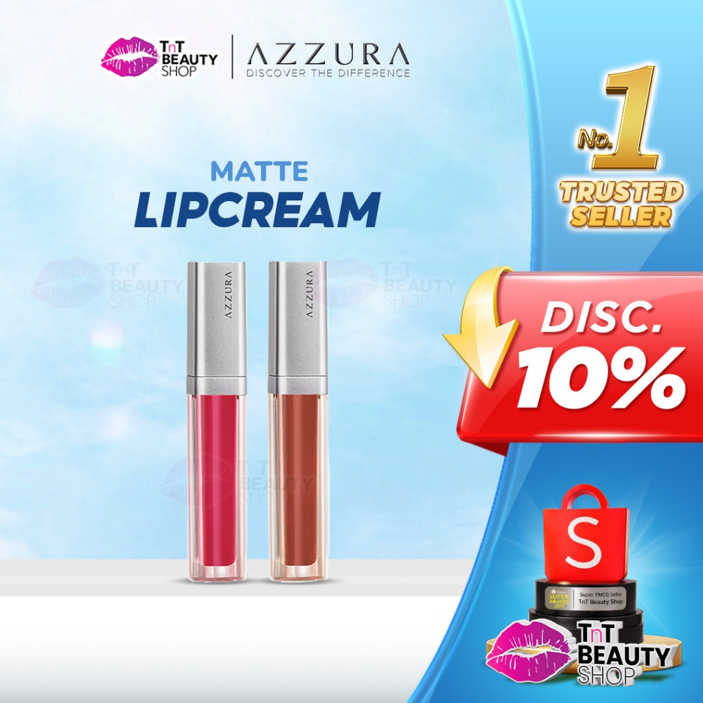AZZURA Matte Lipcream Lipstik Matte | TnT Beauty Shop