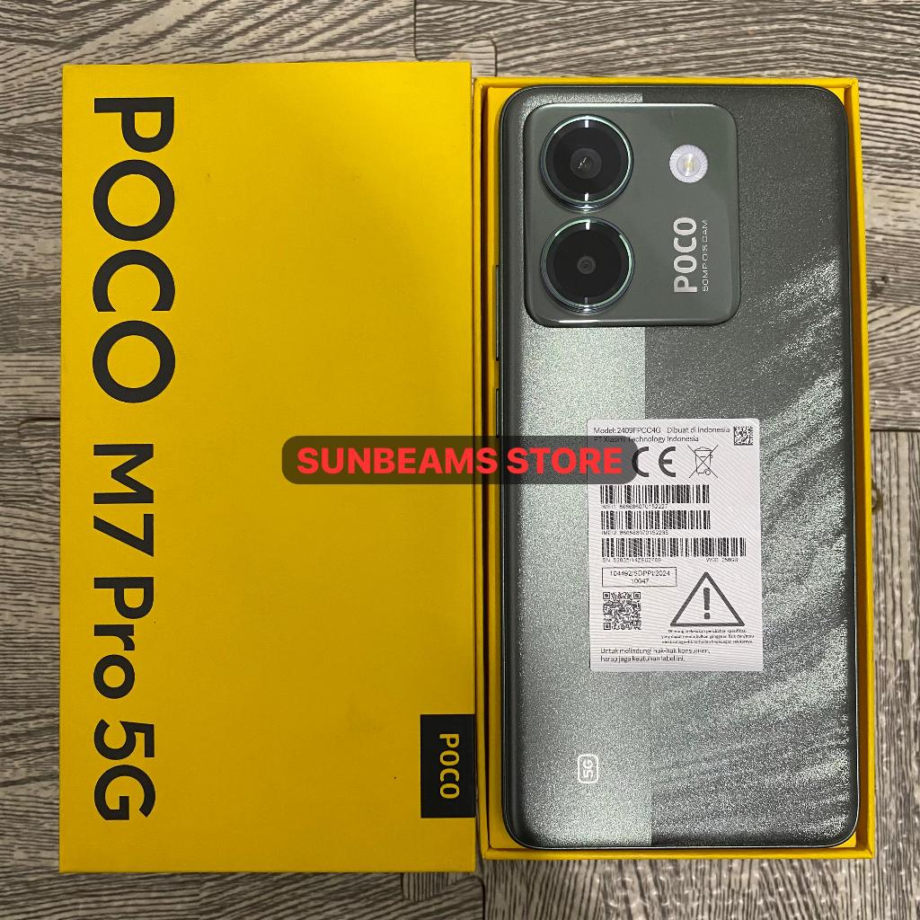 Poco M7 Pro 5G 8/256 Second Fullset Bekas Resmi