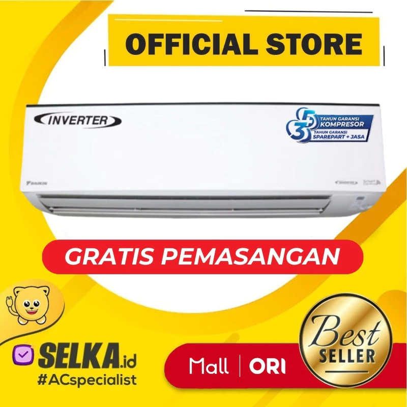 DAIKIN FTKH25YV AC SPLIT 1 PK INVERTER