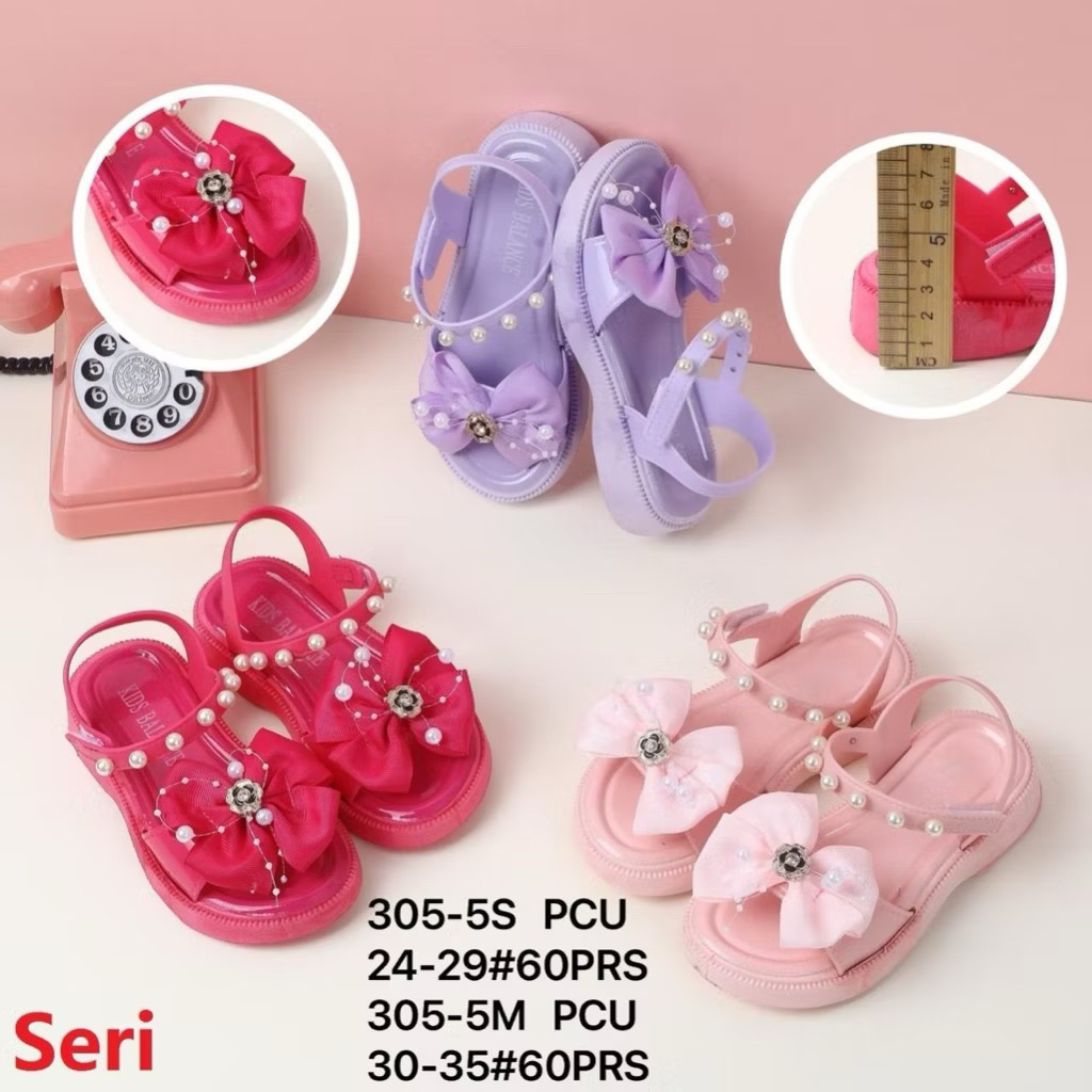 Sandal sepatu anak tanggung perempuan|| sandal lebaran anak perempuan|| sandal bepergian anak anak k