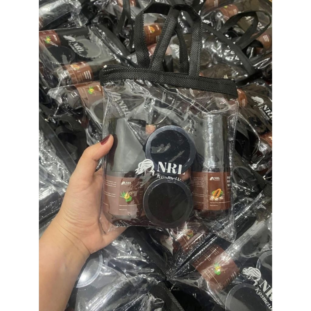 CREAM NRL Bpom flek Acne Glow ekonomis kemasan terbaru