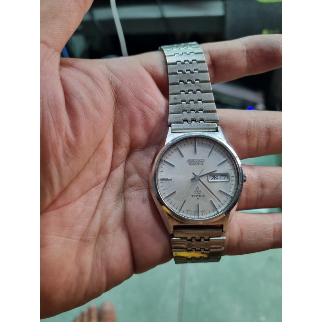 seiko quartz type 2 ii original jdm second