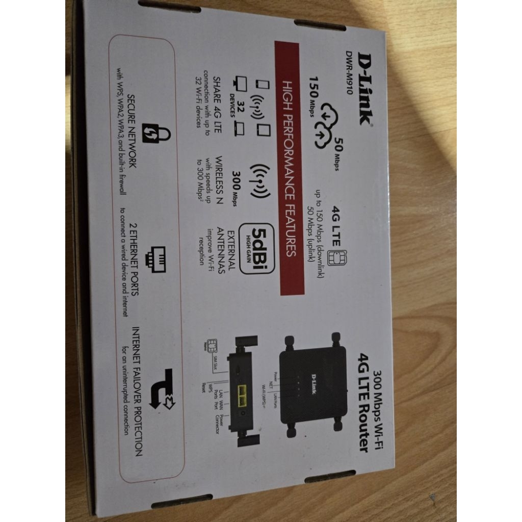 D-Link modem dwr-m91