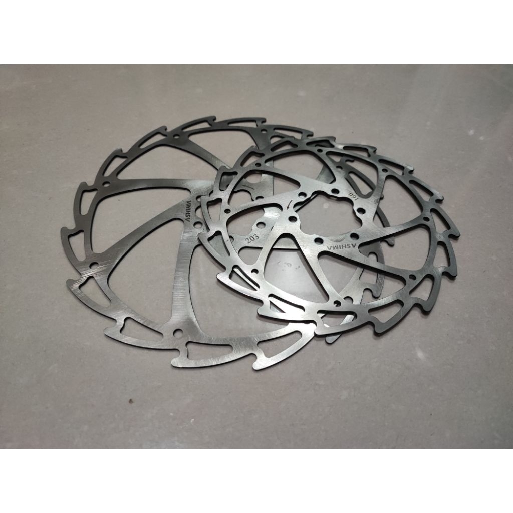 NEW Rotor sepeda MTB ASHIMA 203/160 ,(Harga sepasang)