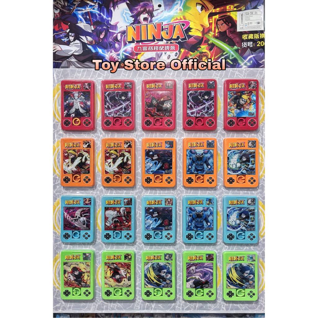 Puzzle Geser Ninja Naruto Anak | Slide Puzzle Game Edukasi | Mainan  Mini Portable |  Geser Bergamba