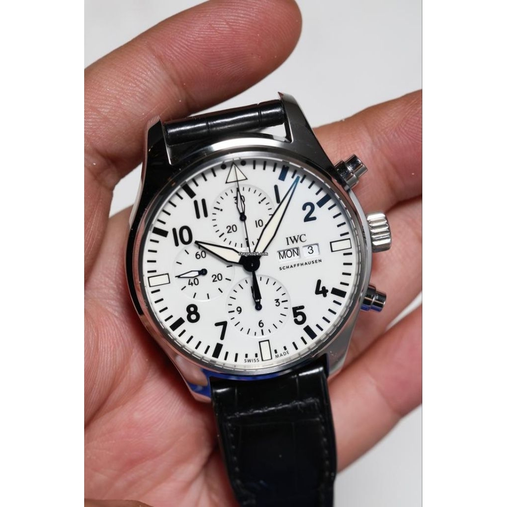 IWC PILOT 150TH ANNIVERSARY CHRONOMAT MATIC DIAL 43MM (SEKEN TANPAK KOTAK)