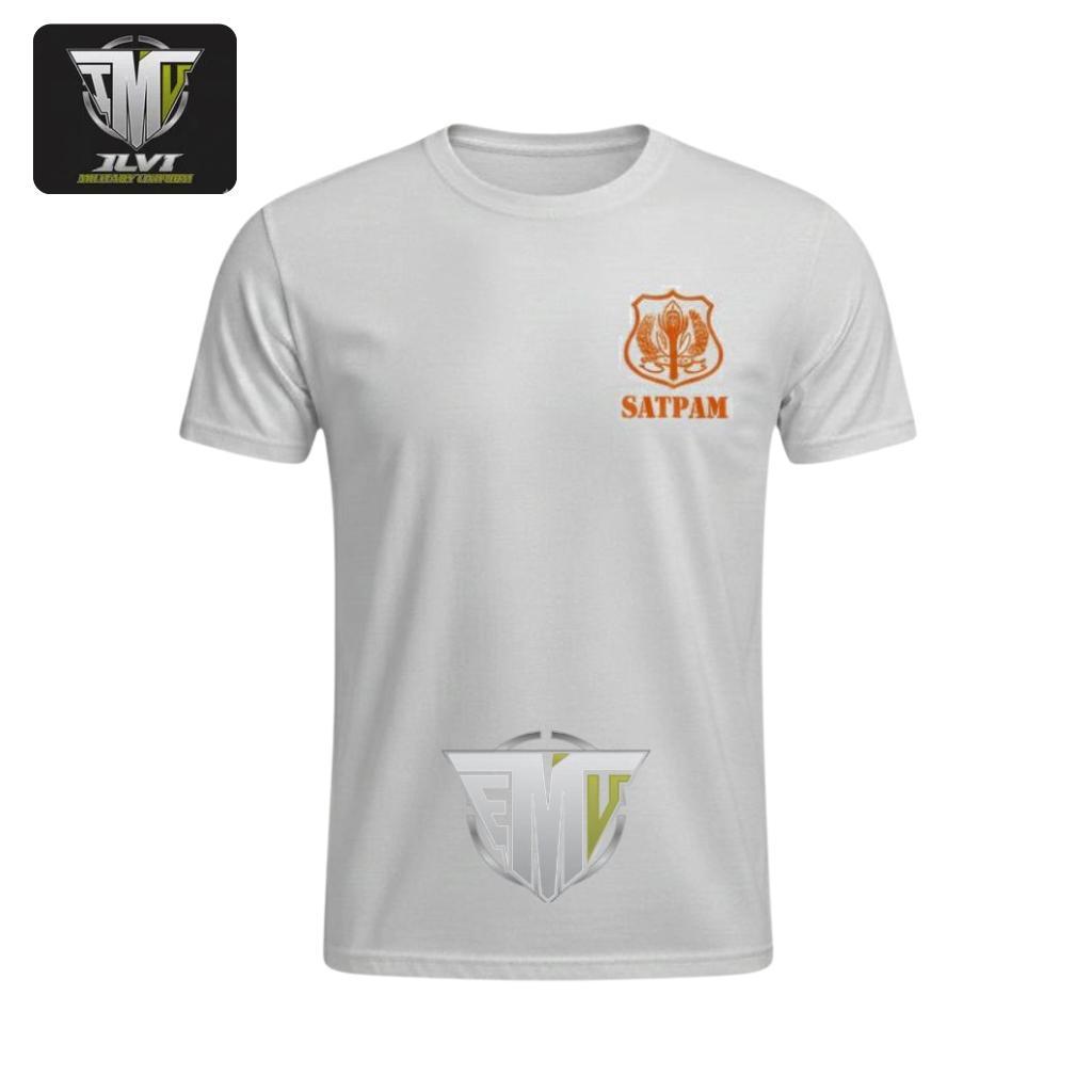 KAOS SATPAM TERBARU KAOS SATPAM PENDEK PUTIH